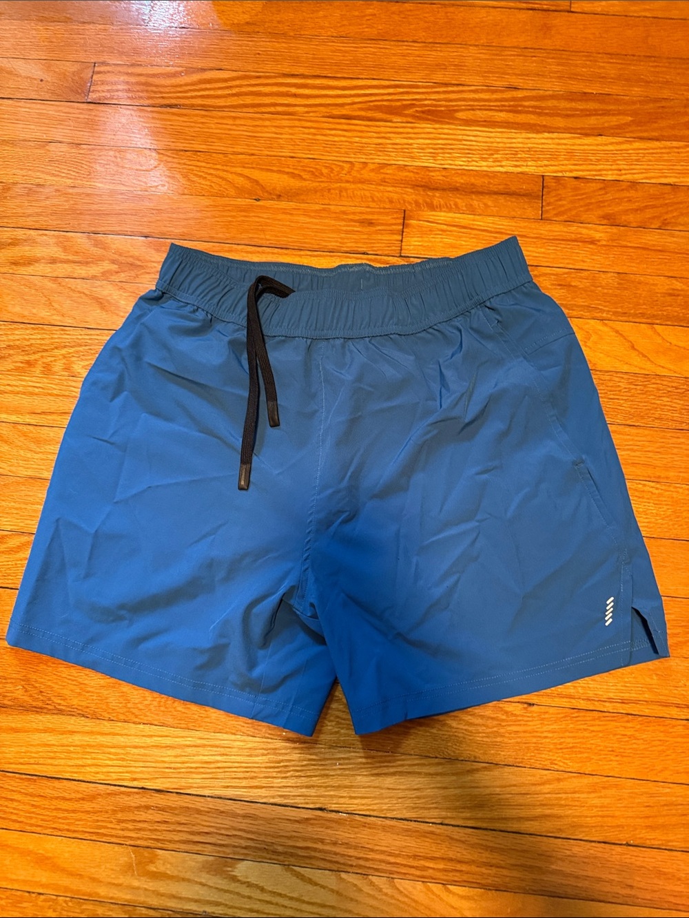 Men's Blue Athletic Shorts vintage